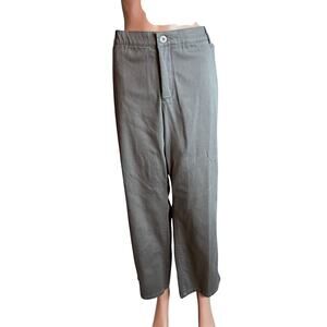 CJ Banks Gray Slimming Chino Pants 24WP New With Tags! Casual Outdoor Office